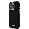 DKNY DKHMP14LSMCHLK iPhone 14 Pro 6.1czarny/black hardcase Liquid Silicone Small Metal Logo MagSafe